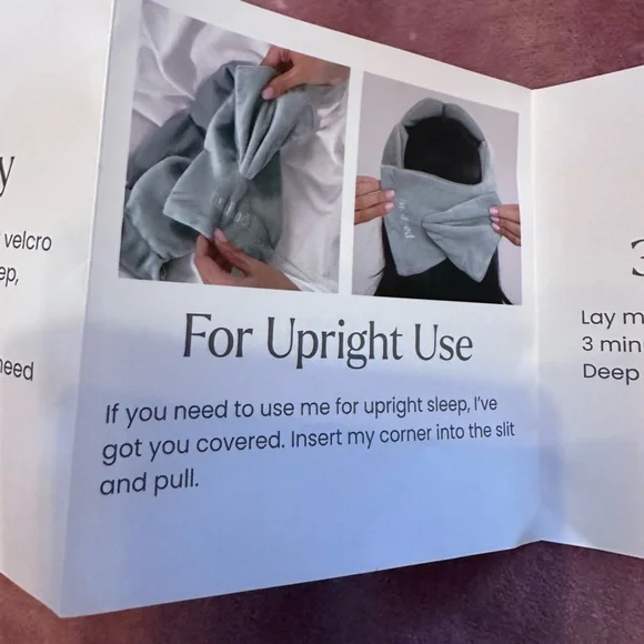 Nodpod Purple weighted Sleep Mask NWT - Picture 11 of 15